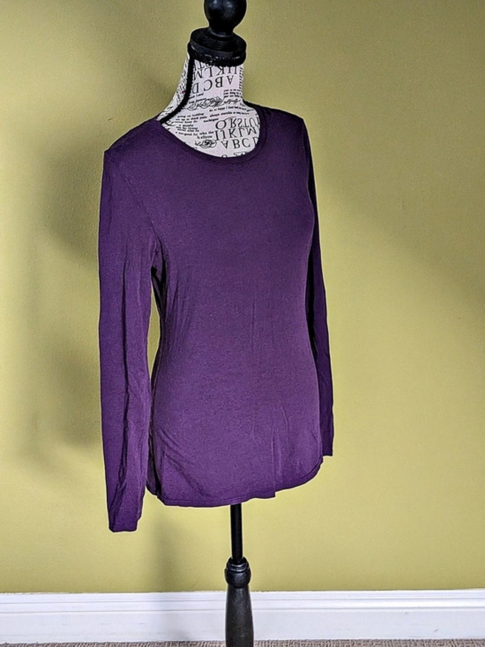 Purple Long Sleeve Tee
